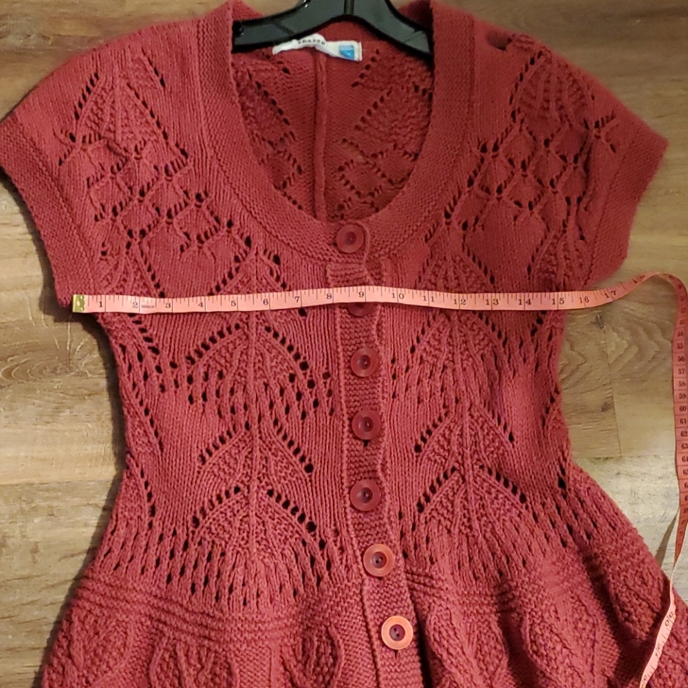 Anthropologie  Sparrow  crochet cardigan - Picture 8 of 11